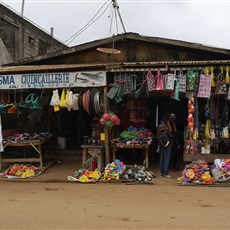 Leaving Bitam, Gabon