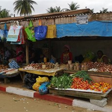 Leaving Bitam, Gabon