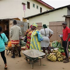 Leaving Bitam, Gabon