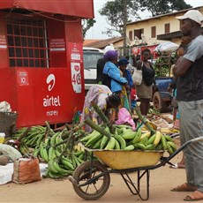 Leaving Bitam, Gabon