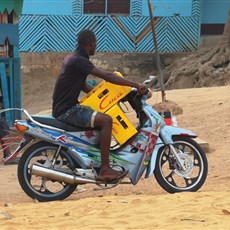 Leaving Massabi, Angola