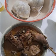 Bankou and guinea fowl, Tatale