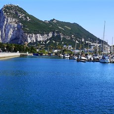 Gibraltar from La Linea de la Concepcion