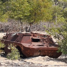 Ondjiva to Xangongo - bush war 