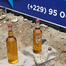 Petrol for sale, Cotonou