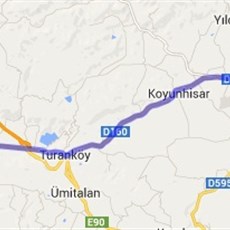 Yenişehir	to Cumalikizik