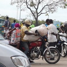 Leaving Cotonou