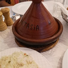 Al Fantasia, Nouakchott - our first tagine