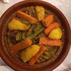 Al Fantasia, Nouakchott - our first tagine