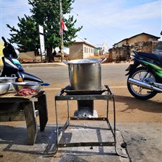 Breakfast in Larabanga