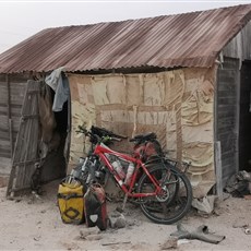 Dusty hut