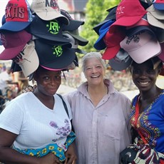 Leaving Monrovia - bike repairs