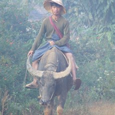 En route Inle Lake