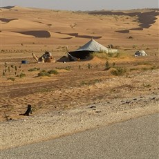 Cell tower to unnamed settlement