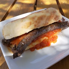 Bitterfontein padstal - roosterkoek, boerewors, relish