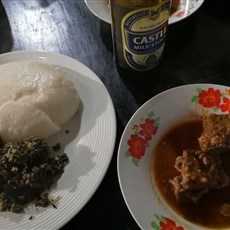 Traditional meal, Foumban