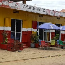 Ouidah - lunch venue 