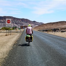 Noordoewer border crossing into Namibia