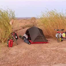 Wild camp, between Rosh Pinah and Aus