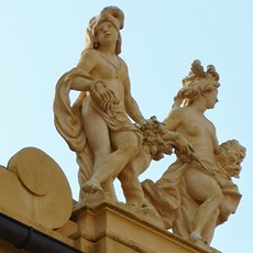 Lednice castle gardens