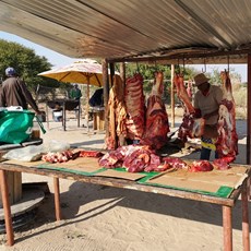 Okashana to Ondangwa - local butchery