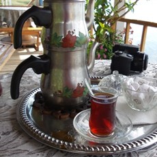 Çay (tea) on Lake Iznik
