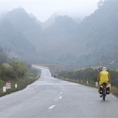 En route Mai Chau