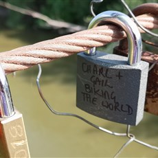 Parys 1919 suspension bridge