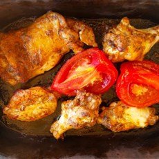 Roast chicken