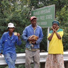 Outside Orania