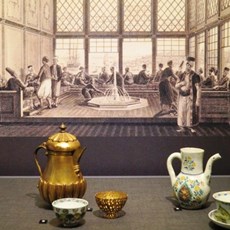 Pera Museum - coffee exhibition