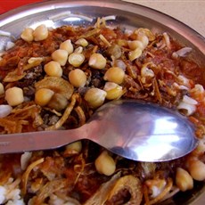 Koshari breakfast