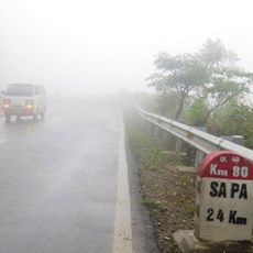 Between Ban Po and Sapa - climbing the pass