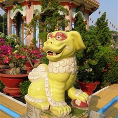 Cao Dai temple in Tay Ninh