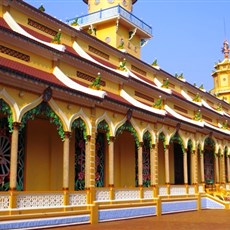 Cao Dai temple in Tay Ninh