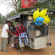 Between Kampong Kdei and Siem Reap