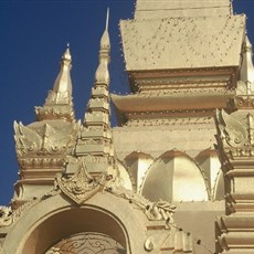 Laos Vientiane Great Sacred Stupa
