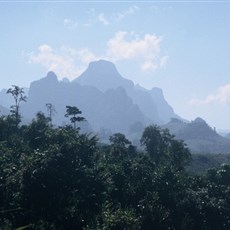 Laos between Vang Vieng and Luang Prabang