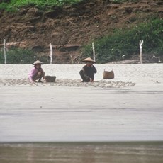 Laos between Luang Prabang and Pakbeng